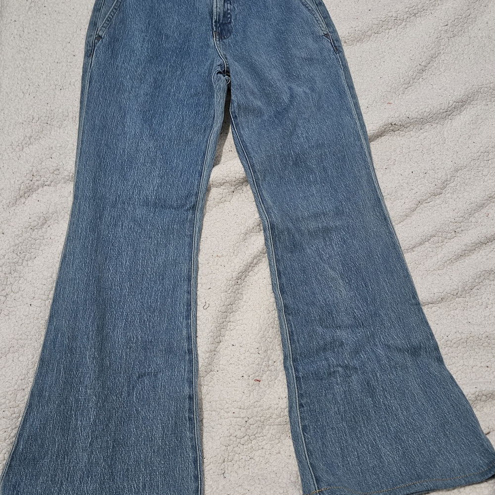 Express Blue Flare Women's Jeans
